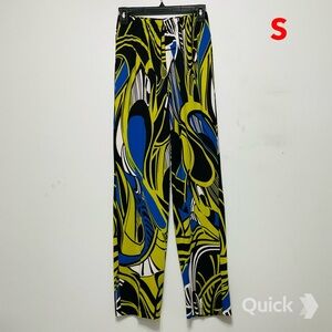 sz S - NWT Metrostyle Printed Straight Leg Pants